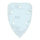 image 7 of Hook And Loop Detail Sanding Pads Discs 140mm Triangular 80 Grit Medium 100pc