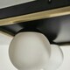 image 2 of ValueLights Beauworth 4 Way Black Ceiling Bar Light