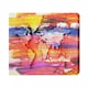 image 1 of Painty Map (Canvas Print) 12" x 18"