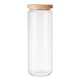 image 1 of KitchenCraft Storage Jar Clear Glass 1.3L