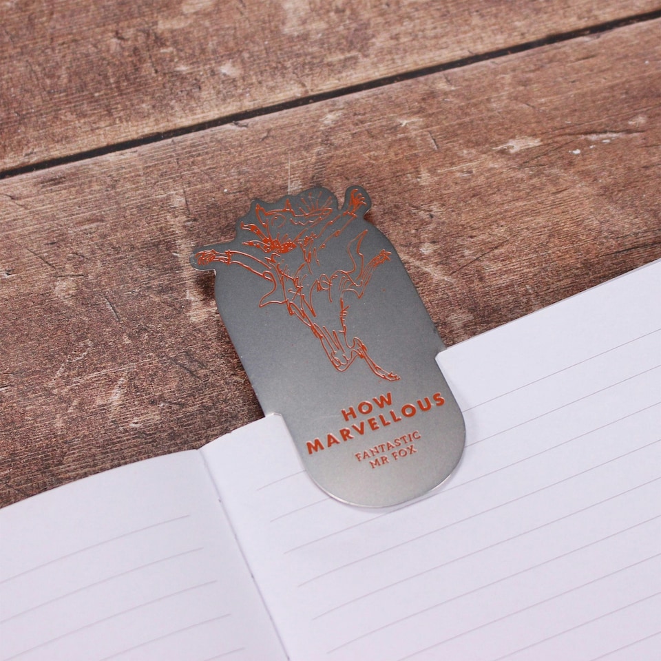 image 1 of Bookmark Metal - Roald Dahl (Fantastic Mr Fox)