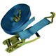 image 3 of 4 Trailer Car Recovery Ratchet Lashing Tie Down Strap 2.5 Ton 15 Metres / 50 Ft