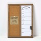 image 1 of Homescapes General Store Weekly Planner Cork Board