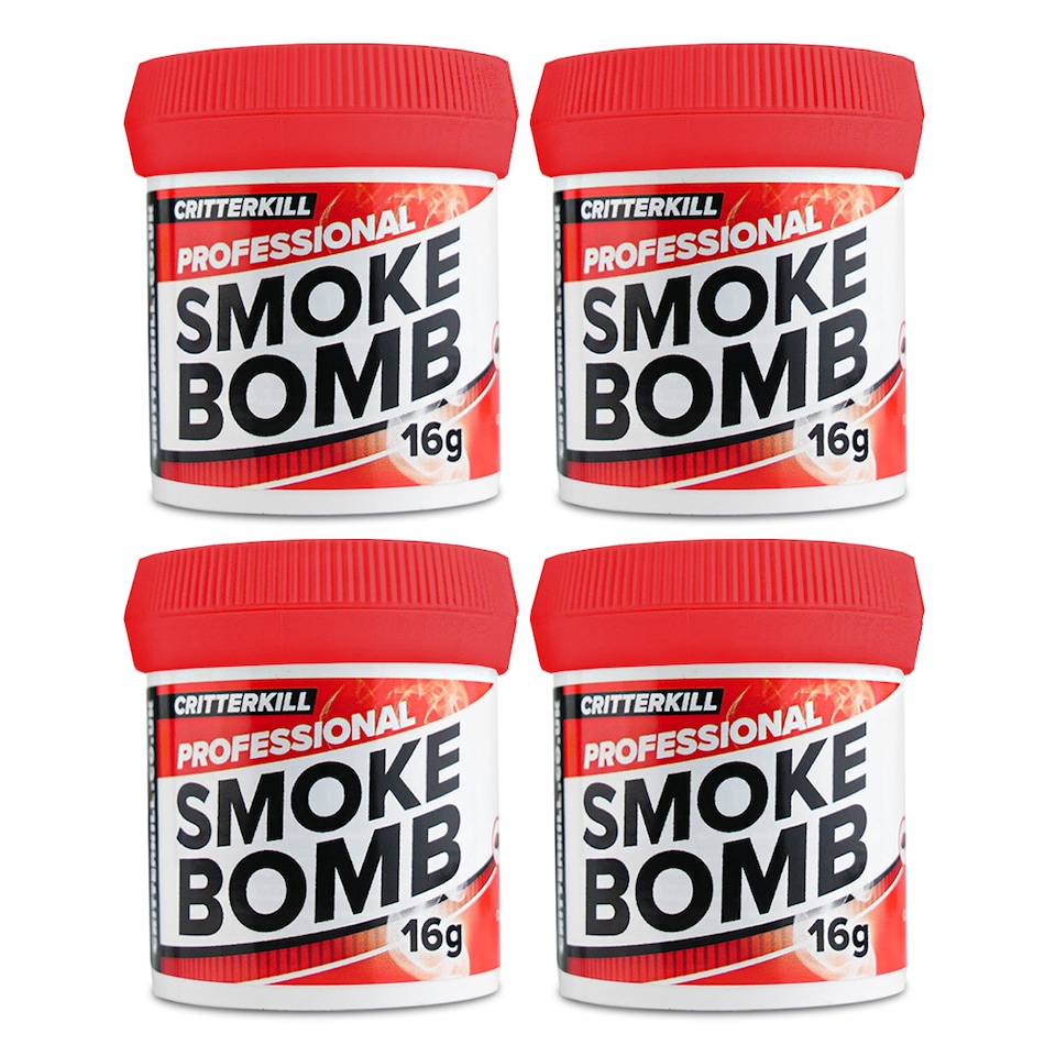 image 1 of CritterKill Professional Insect Killer Smoke Fogger 15g - 4 Pack
