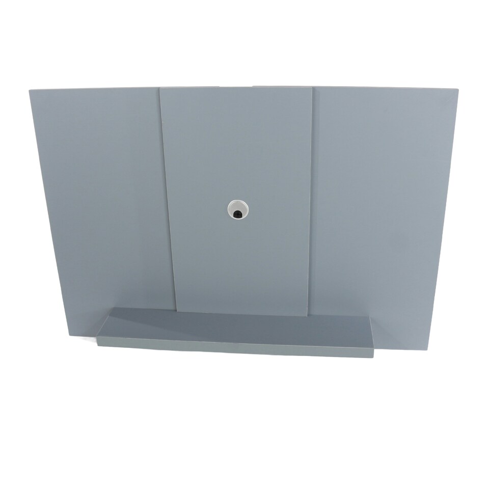 image 1 of Lido TV Display Wall Panel - Extendable or Fixed Media Panel with Adjustable Shelf for TVs