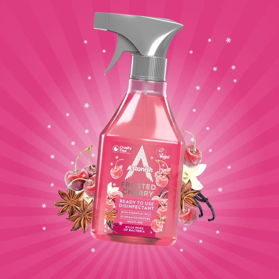 image 1 of Astonish Frosted Winter Cherry Cleaning Bundle 6 Piece