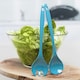 image 2 of Zeal Melamine 2-Piece Salad Servers Set Blue | Aqua Blue