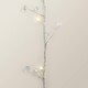 image 5 of ValueLights Plastic Diamond Gems White Indoor Christmas String Light | Clear