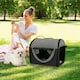 image 7 of PawHut Folding Fabric Soft Pet Crate Dog Cat Travel Carrier Cage