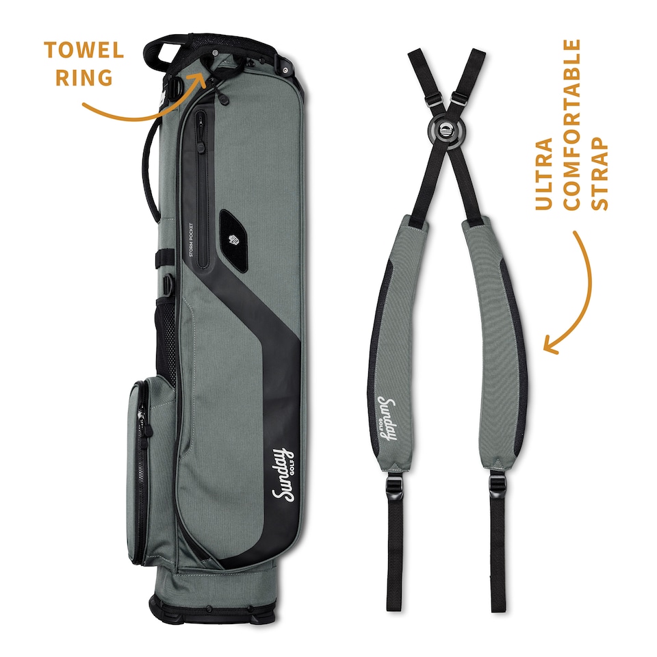 image 1 of El Camino Golf Bag - Midnight Green