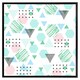 image 2 of Geometric shapes (Picture Frame) Brown | L