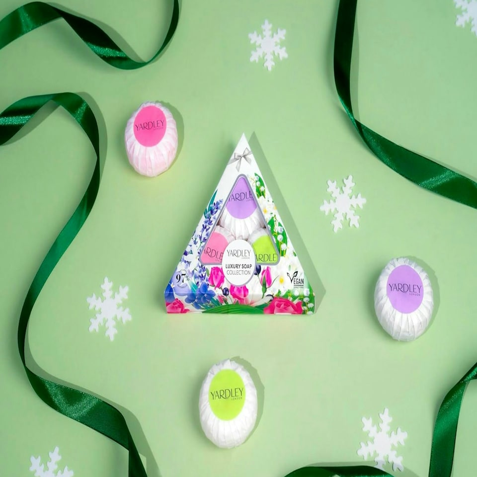 image 1 of Yardley London Mini Luxury Soap Collection