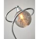 image 3 of Twine Polished Chrome & Smoked Glass Table Lamp