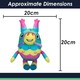 image 7 of Dazzle Pinata Smashlings Soft Toy Cute Plushie Huggable Cuddly 20cm Multi