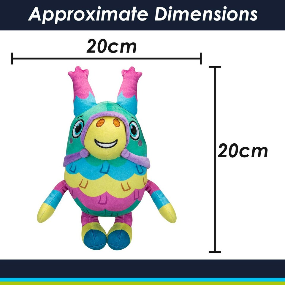 image 1 of Dazzle Pinata Smashlings Soft Toy Cute Plushie Huggable Cuddly 20cm Multi