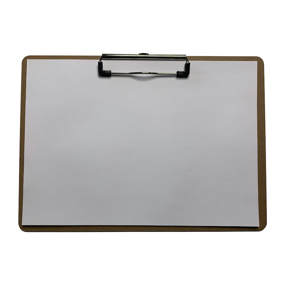 image 1 of A4 Wooden Horizontal Clipboard by Janrax