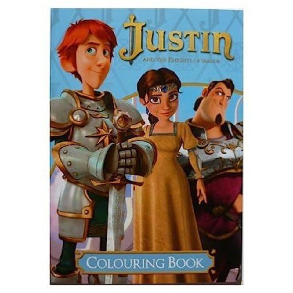 Justin And The Knights Of Valour Colouring Book - Multicoloured - One Size