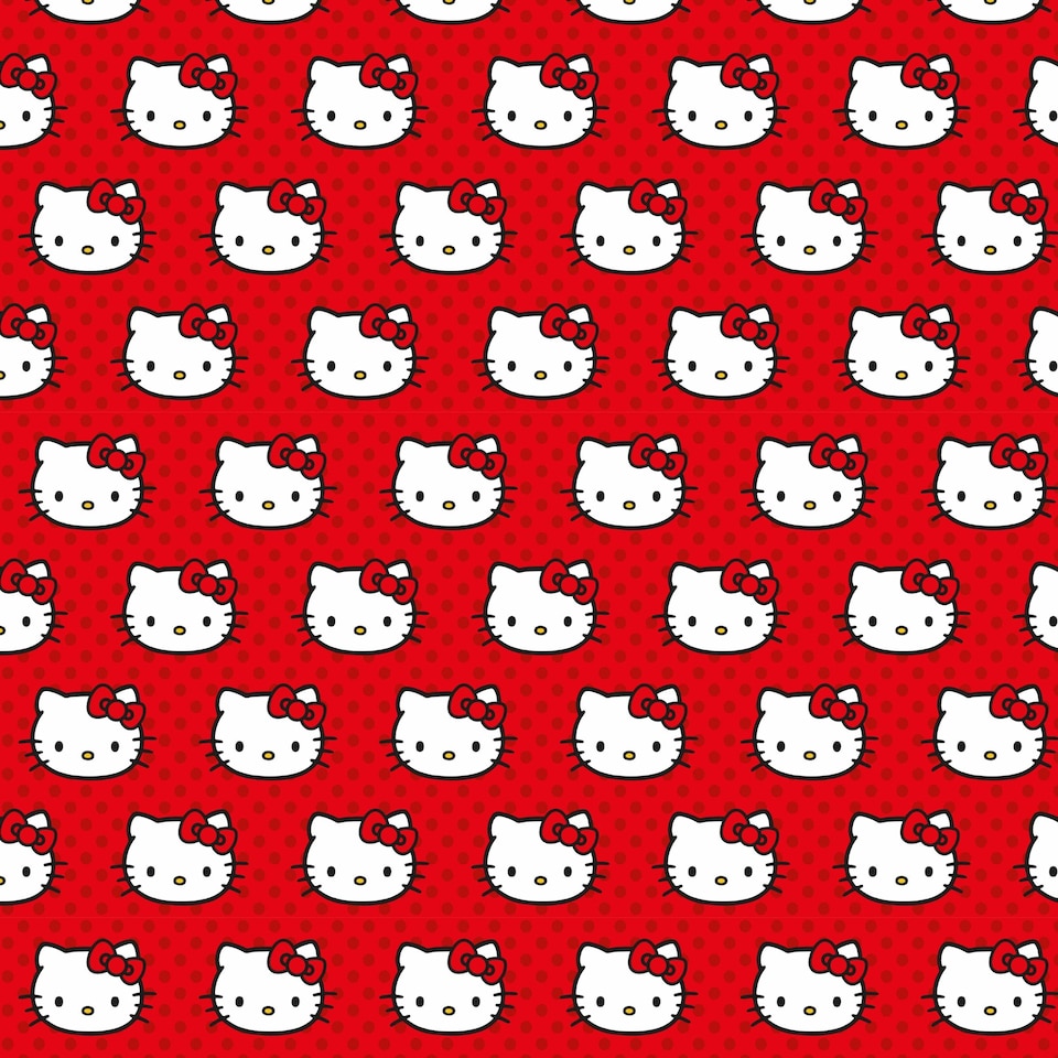image 1 of Hello Kitty 4m Roll Wrapping Paper
