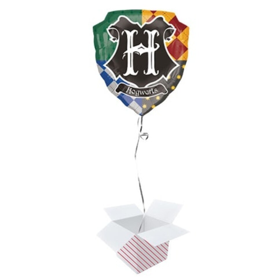 Harry Potter Hogwarts Helium Foil Giant Balloon - Inflated Balloon in a Box