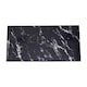 image 2 of Living and Home 10pcs Peel and Stick Black Marble Wall Sticker | Black