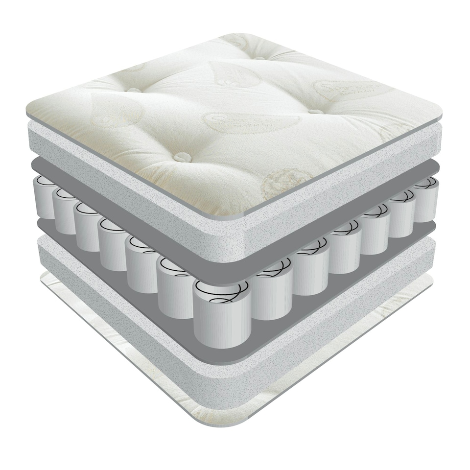 image 1 of Sareer Pocket Sprung Mattress 4FT6 Gold | Double