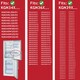 image 3 of Bosch Fridge Freezer Lower Door Bottle Shelf Rack KGN34X KGN36X KGN36Y KGN39X Clear
