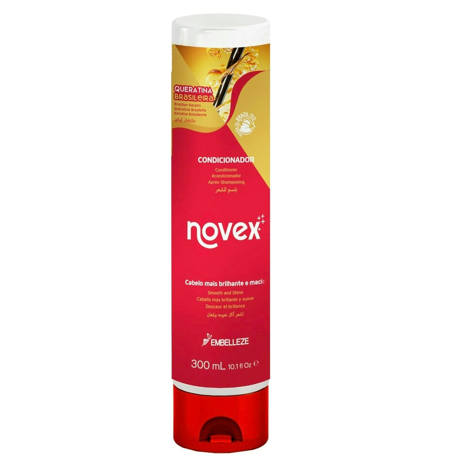 image 1 of Novex Brazilian Keratin Conditioner 300ml