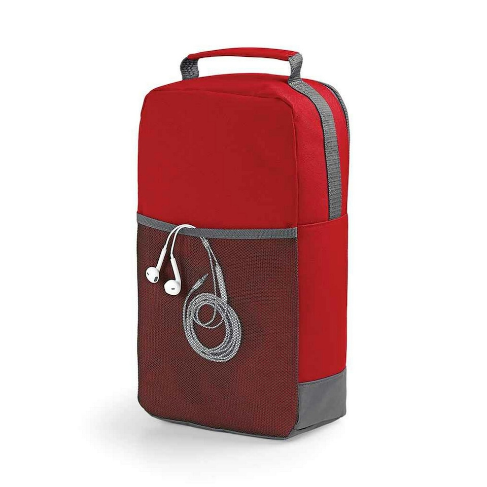 image 1 of Bagbase Athleisure Sports Shoe Bag - Classic Red - One Size