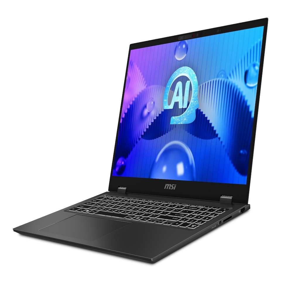 image 1 of MSI Prestige 16 AI Studio B1VFG-034UK Intel Ultra 7 155H Laptop 16" QHD+ 32GB RAM 1TB SSD GeForce RTX 4060 Windows 11 Home - Advanced Grey