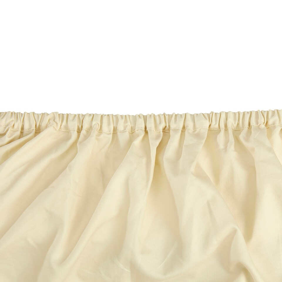 image 1 of Hotel Pure Luxury 5 Star Fitted Sheet Cream Super King Cream | Super King