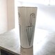 image 4 of Umbrella Stand - Metal - L19 x W19 x H49 cm - Cream