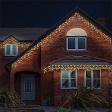 Icicle lights Black Rubber 60/40/20 Drop 12M