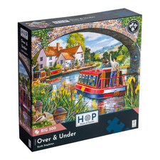 The House of Puzzles, Over & Under - BIG 500 Piece Jigsaw Puzzle