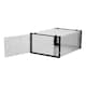 image 3 of Living and Home 12 Pack Plastic Stackable Shoe Storage Boxes