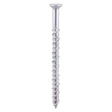 Timco - Masonry Screws - TX - Countersunk - Zinc (Size 6.0 x 40 - 12 Pieces)