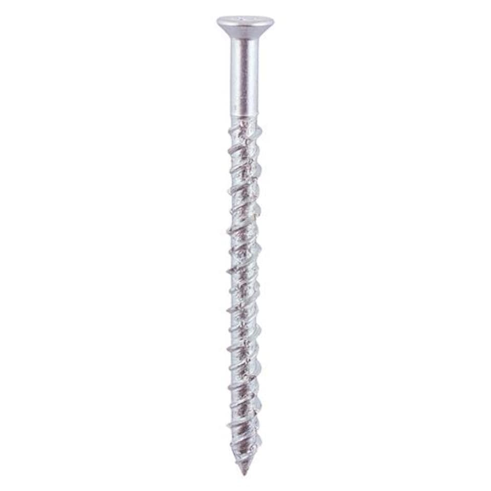 Timco - Masonry Screws - TX - Countersunk - Zinc (Size 6.0 x 40 - 12 Pieces)