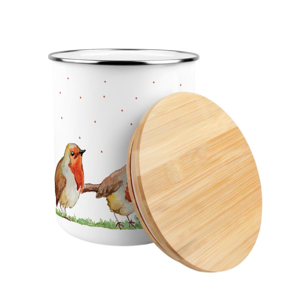 English Robins Extra Large Home & Kitchen Storage Canister - Tesco ...