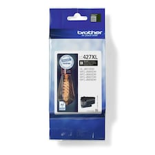 BROTHER LC-427XLBK Inkjet Cartridge, Black, Single Pack, High Yield, Includes 1 x Inkjet Cartridge, Genuine Supplies