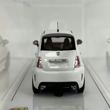 Fiat Abarth 595 Gara White 1:43 Scale TSM 430616 - Tesco