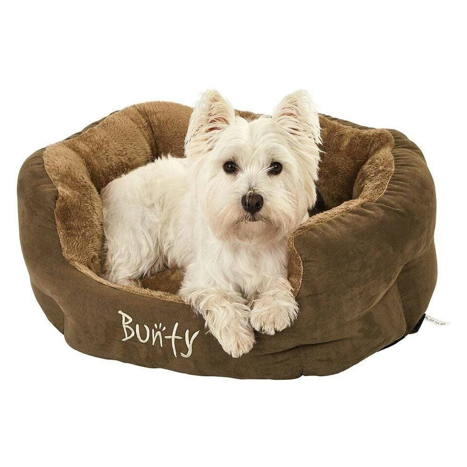 image 1 of Bunty Polar Dog Bed Green | XL