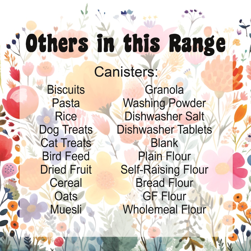 image 1 of Bright Floral Extra Large Biscuit Tin