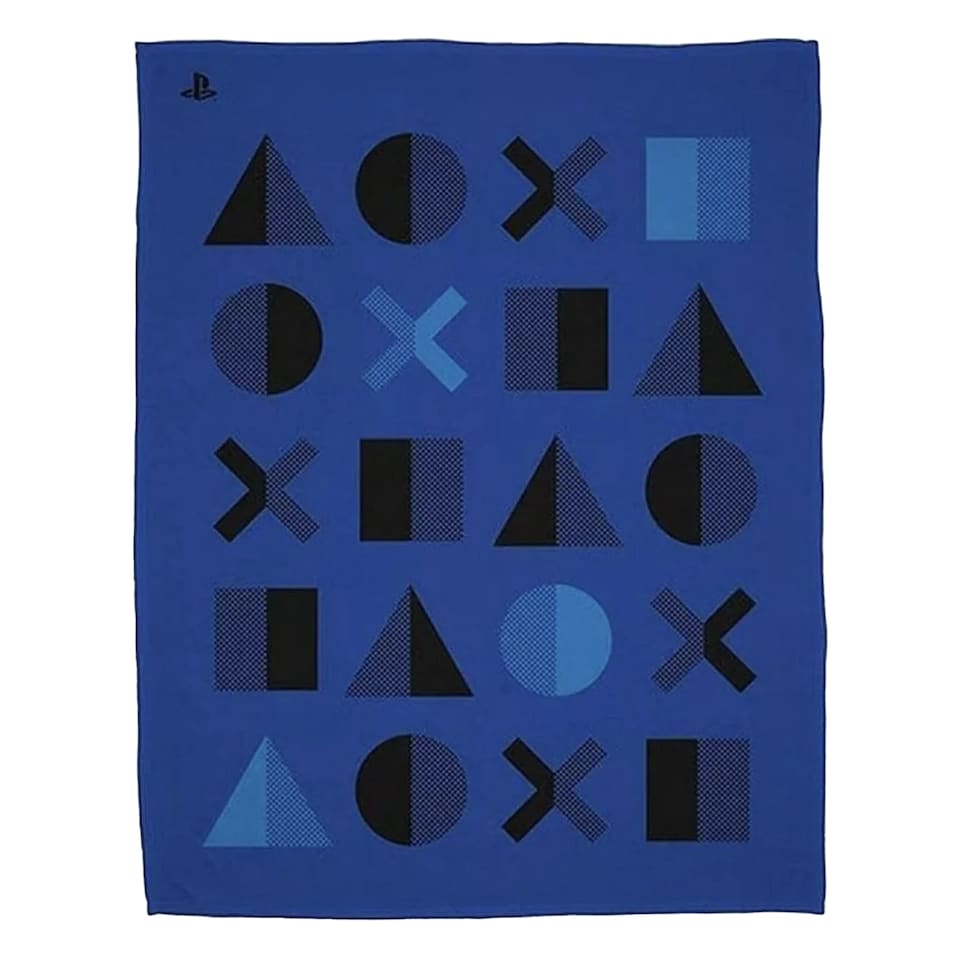 image 1 of Playstation Fleece Dot Blanket