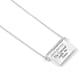 image 3 of Harry Potter Sterling Silver Acceptance Letter Necklace in Opening Envelope - NNP0017