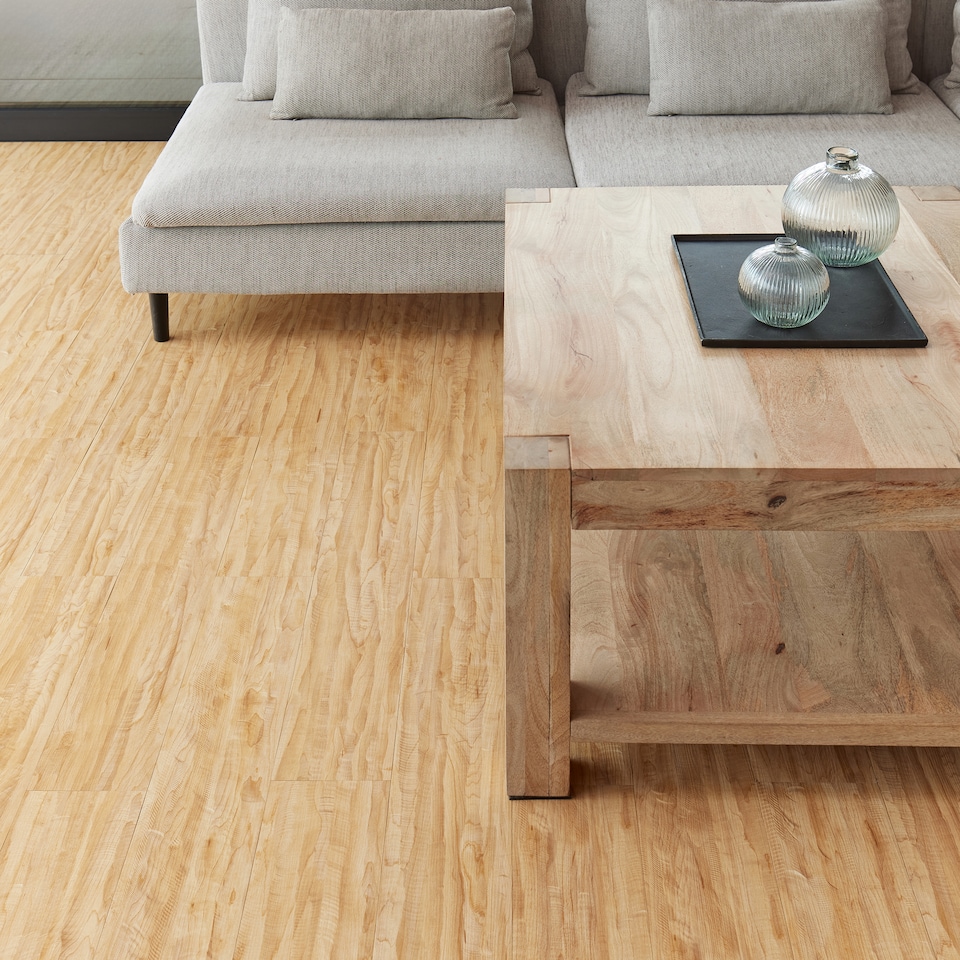 image 1 of NOVECRAFTO Self Adhesive Floor Planks | 36x5.98in (91.4x15.2cm) Each | Peel & Stick Vinyl Flooring | Honey Drift Timber Effect | Waterproof DIY Tiles | Brown | 4.17 sqm