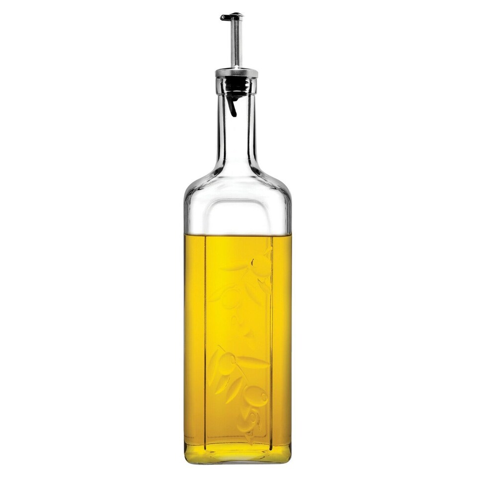 image 1 of 1L Pasabahce Condiment Bottle | Clear | 1