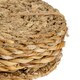 image 4 of Argon Tableware Round Woven Typha Coasters - 10cm - Pack of 6