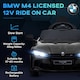 image 3 of AIYAPLAY BMW M4 Licensed Electric Car for Kids, 12V Kids Electric Ride on with Remote Control, Suspension, Music, Horn, LED Lights, for Ages 3-5 Years, Black