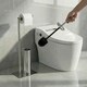 image 2 of Alivio 2-in-1 Bathroom Floor Stand with Paper Holder & Brush (22 x 16 x 67cm)