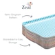 image 5 of Zeal Melamine Small Serving Tray, Gingham Pattern, 25 x 19cm, Lime Green