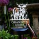 image 6 of Personalised Highland Garden Solar Light
